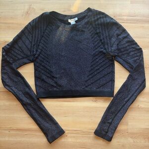 F21 Shimmery Long Sleeve